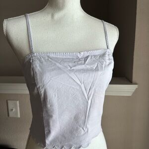 Florence by Mills Scalloped Crop Top